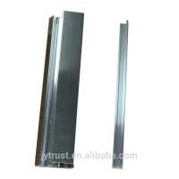 Mirror Polishing Anodized Shower Room Aluminum Profile