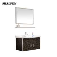 Modern Bathroom Vanity Hanging Corner stainless steel Bathroom Cabinets