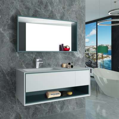 scandinavian bathroom vanity modern with solid surface counter top basin cabinets