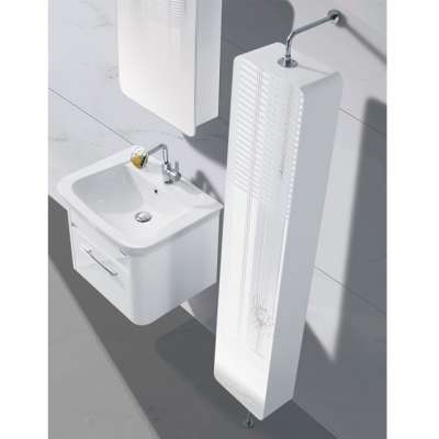 FASHION MODERN BATHROOM CABINET WITH COUNTER TOP BASIN  ROTATED SIDE CABINET