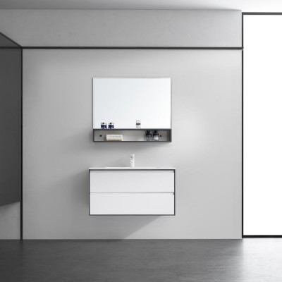 north european bathroom cabinet after modern bath furniture matte two tone